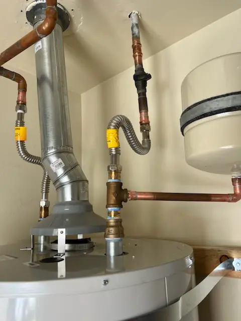 Water heater installation and plumbing repair in Turner